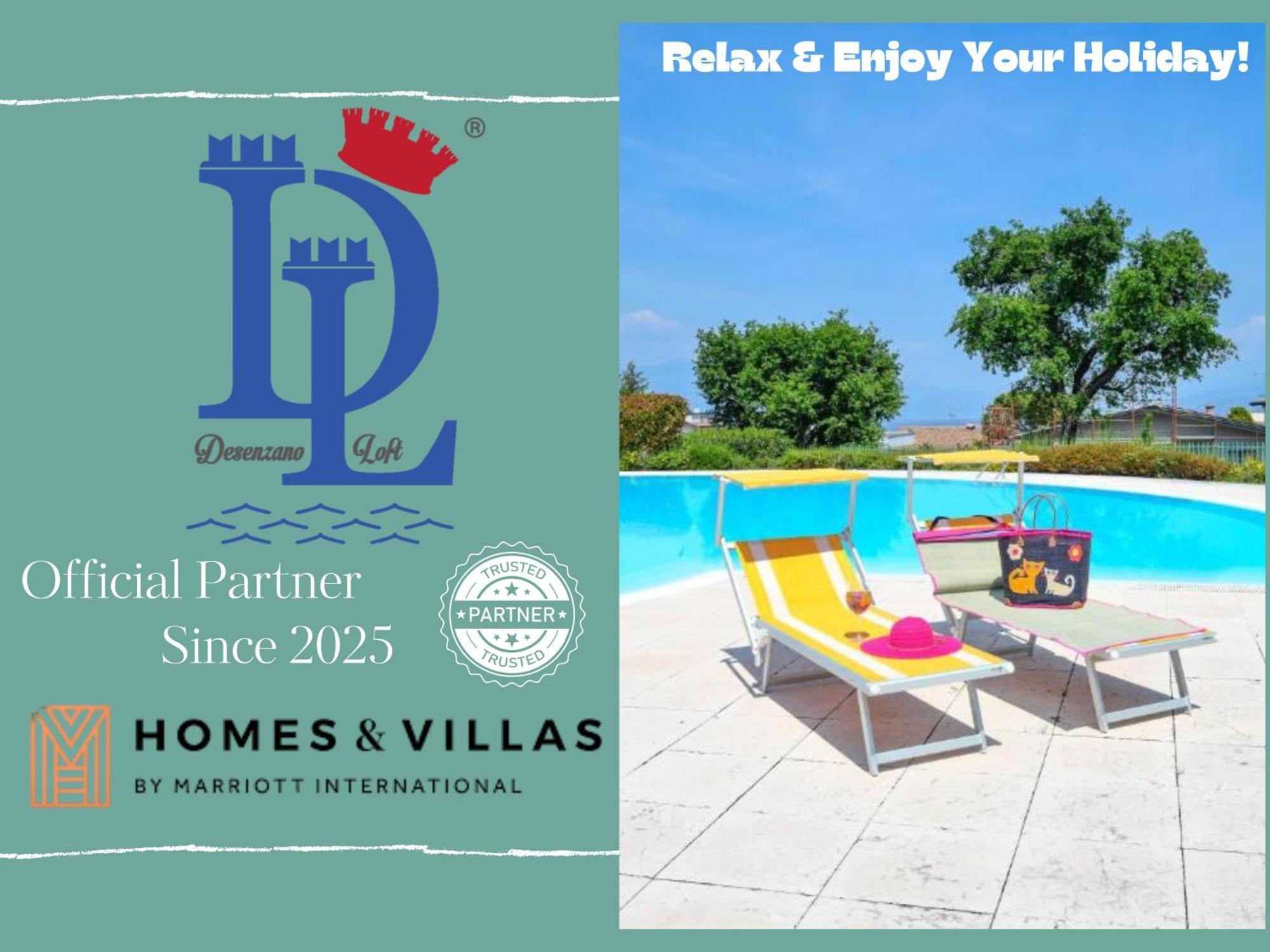 Desenzanoloft Official Partner Marriott Homes & Villas -Butterfly And 5 Pools Family Apartment Дезенцано-дель-Гарда Экстерьер фото