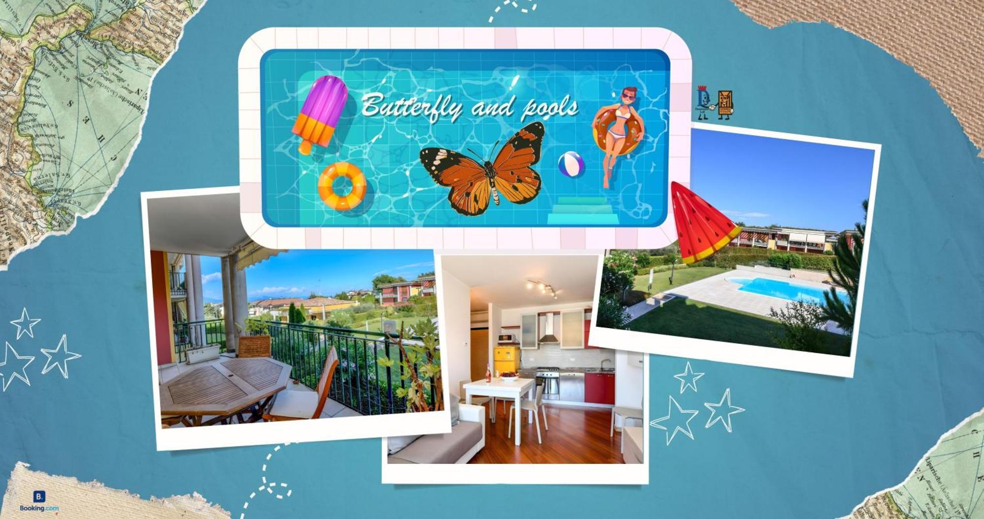Desenzanoloft Official Partner Marriott Homes & Villas -Butterfly And 5 Pools Family Apartment Дезенцано-дель-Гарда Экстерьер фото